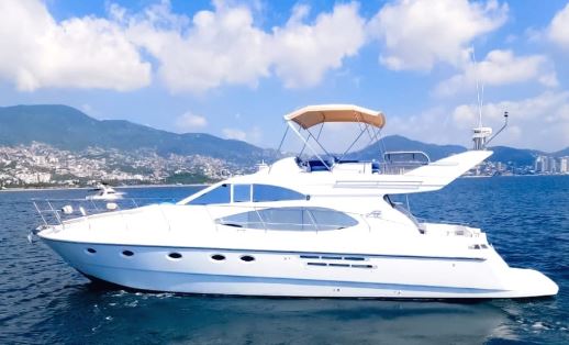 Yate en acapulco azimut 55ft