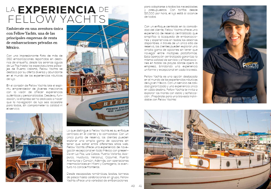 Ascendente Magazine Entrevista Fellow Yachts