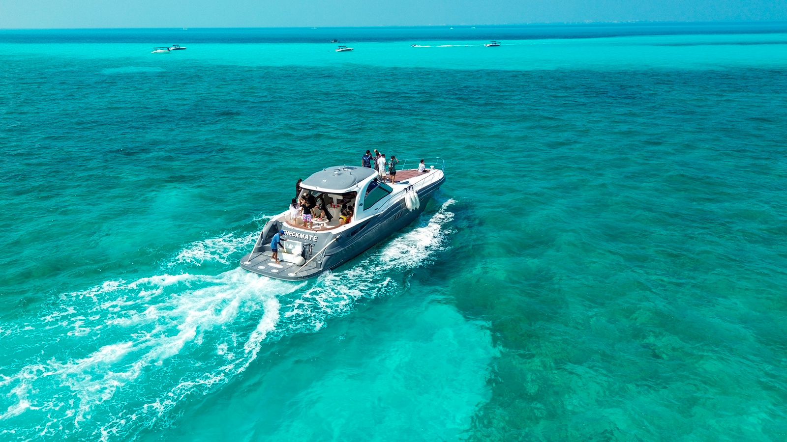 checkmate sea ray 55 renta de yates en cancun