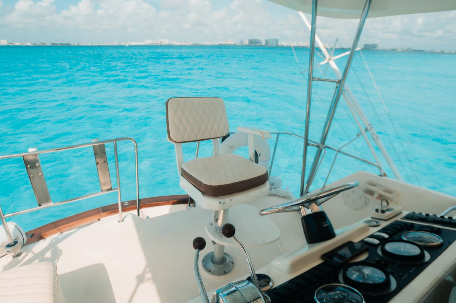 El Patrón - Ocean 46ft - Renta de yates en Cancún