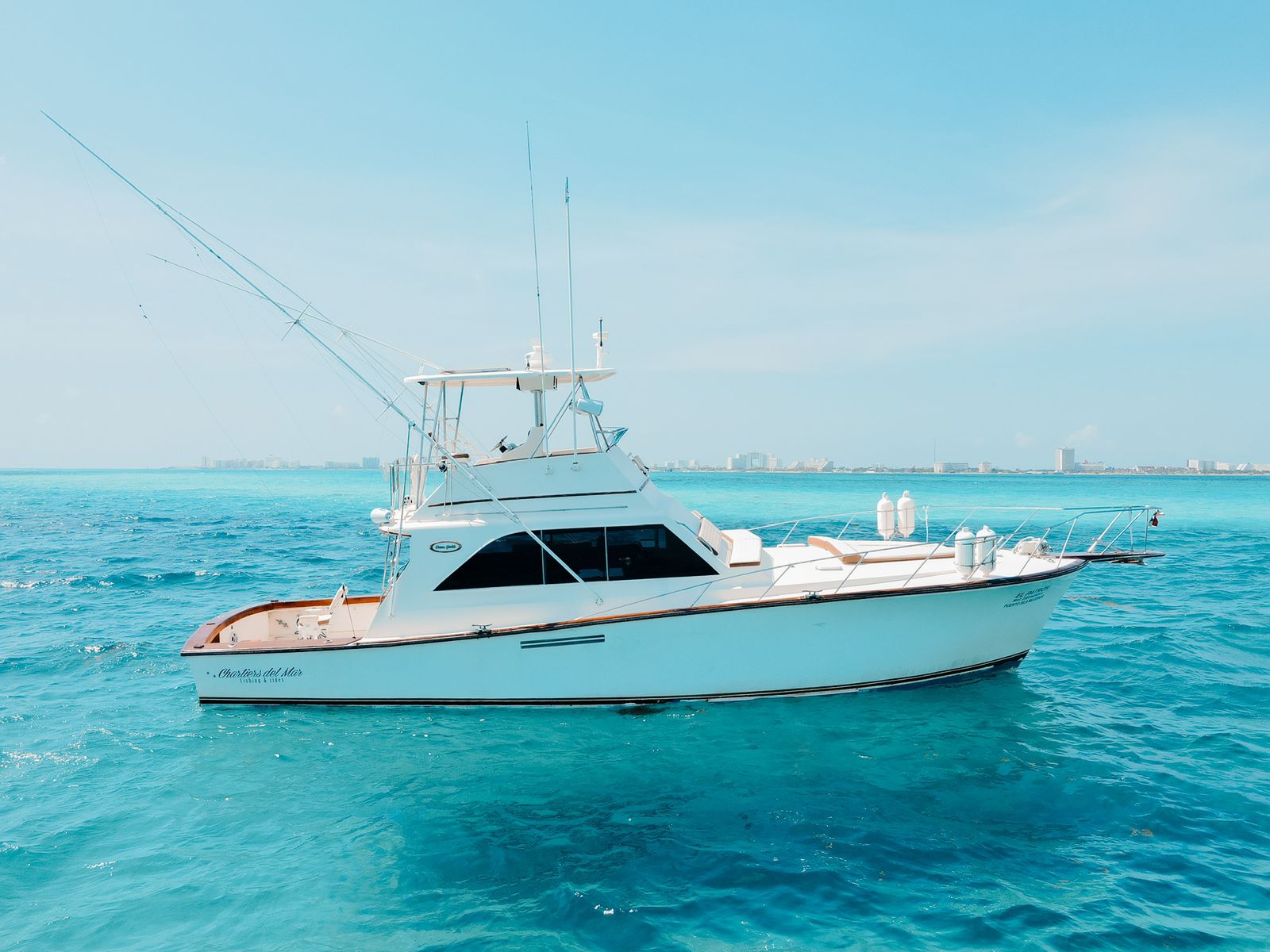 El Patrón - Ocean 46ft - Renta de yates en Cancún