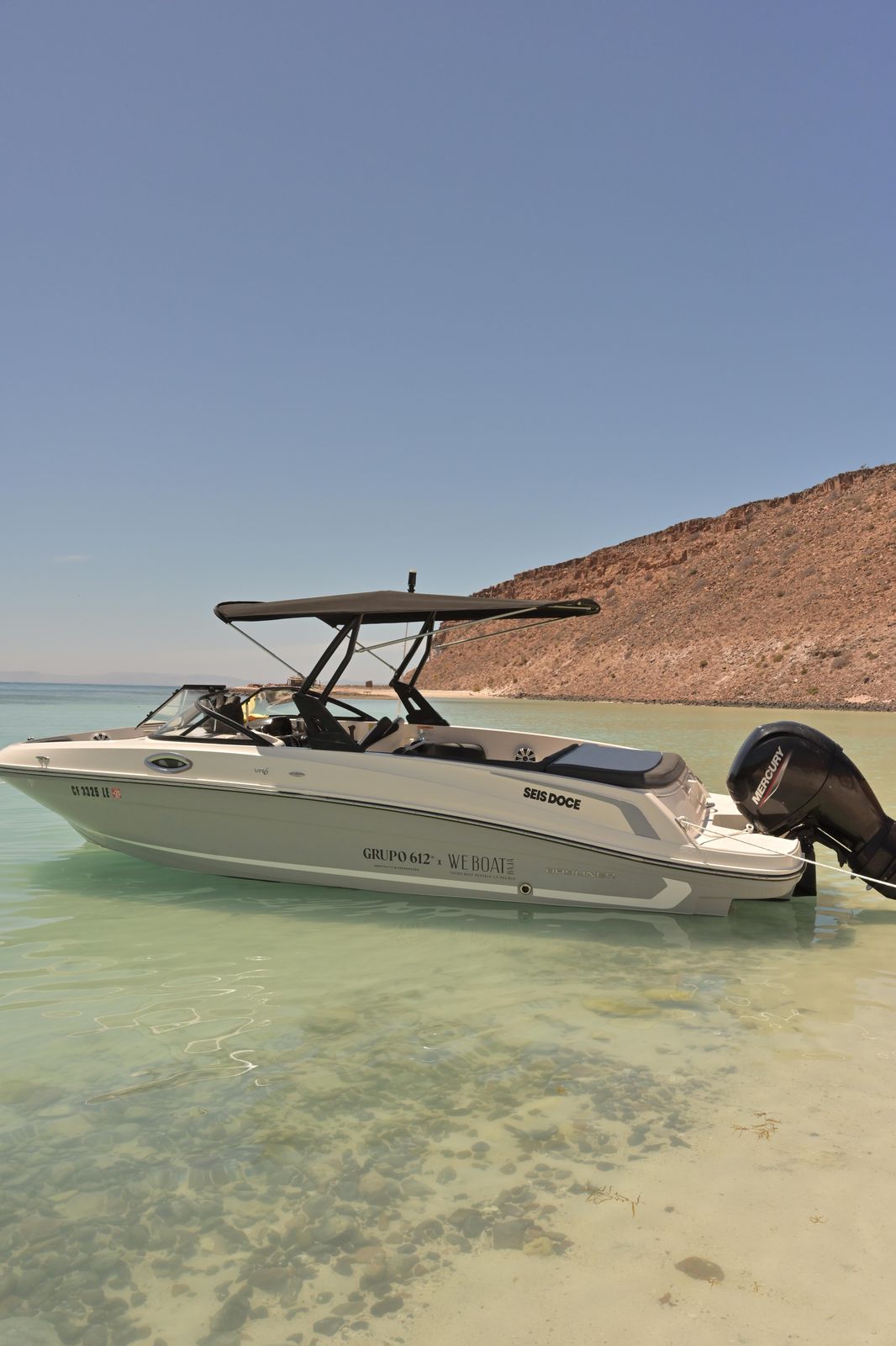 Bayliner 23ft renta de yates en La Paz