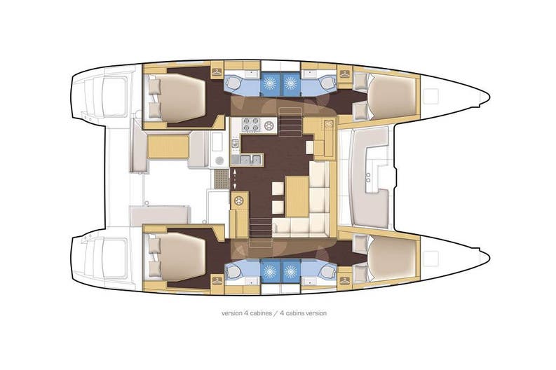 Kailani, Bahari, Hydra – Catamaranes 45ft en La Paz