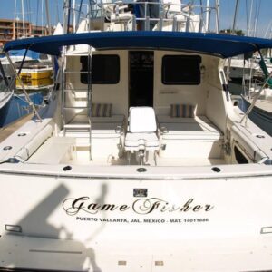 Game Fisher - Bertram 33ft en Puerto Vallarta