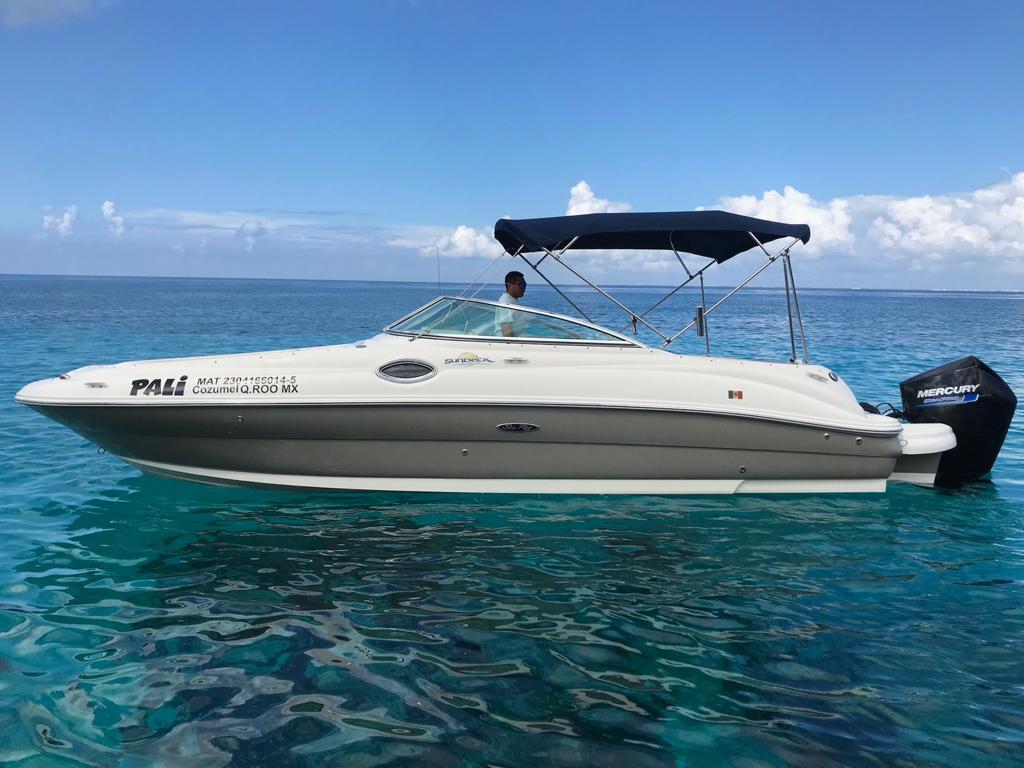 Pali - Sea Ray 24ft en Cozumel