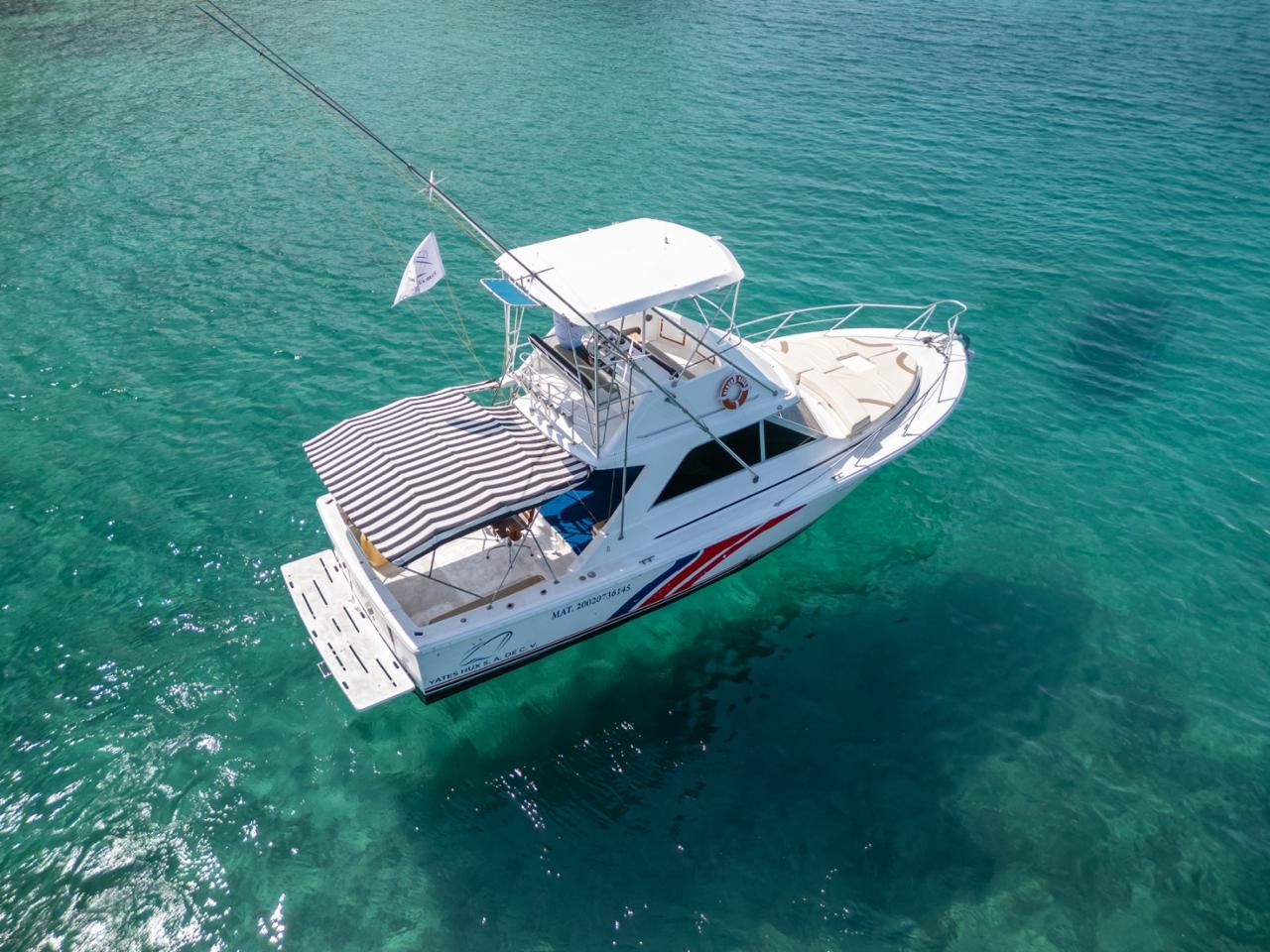 Black Bass - Trojan 38ft en Huatulco